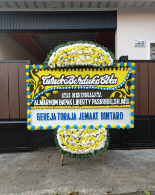 Papan Bunga Duka di Talang Batu