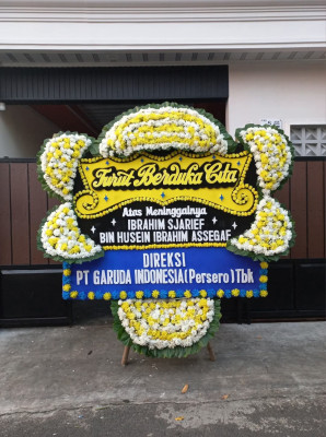 Papan Bunga Duka di Talang Batu