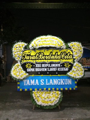 Papan Bunga Duka di Talang Batu