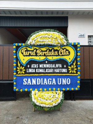 Papan Bunga Duka di Talang Batu